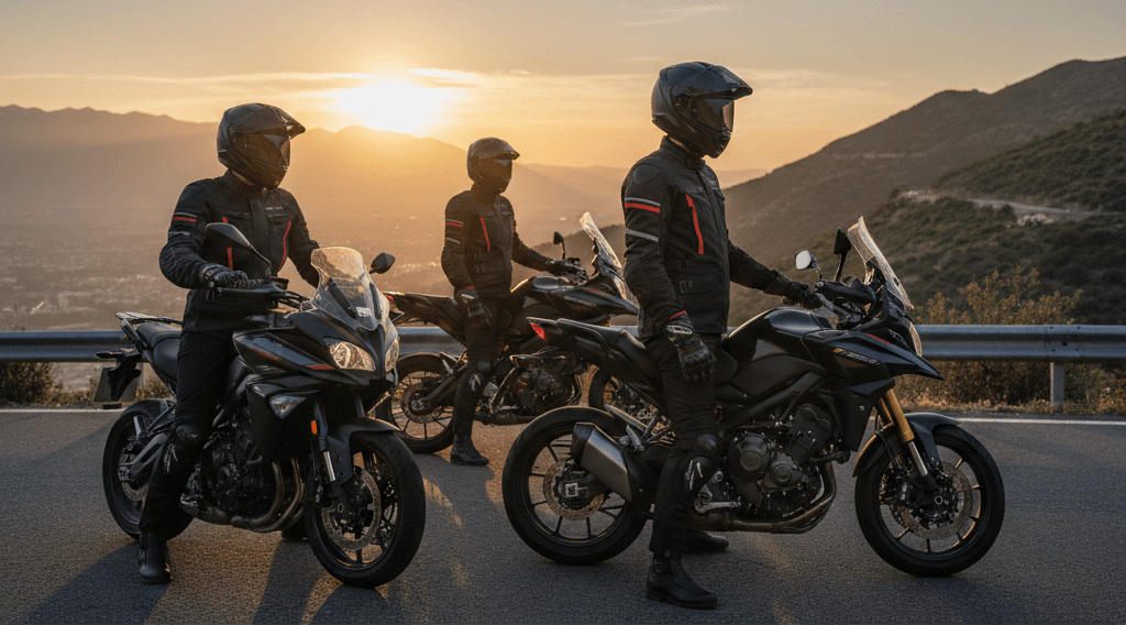 motorcycle sportswear brand focused on rider protection and comfort