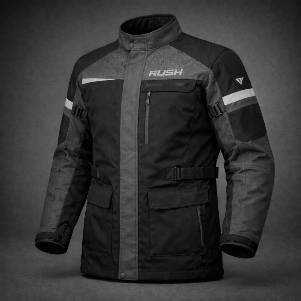 allweather textile long jacket