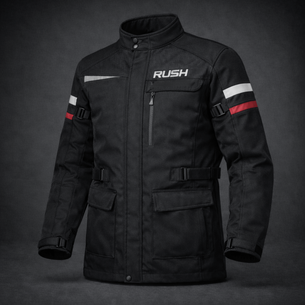 roadmaster textile long jacket