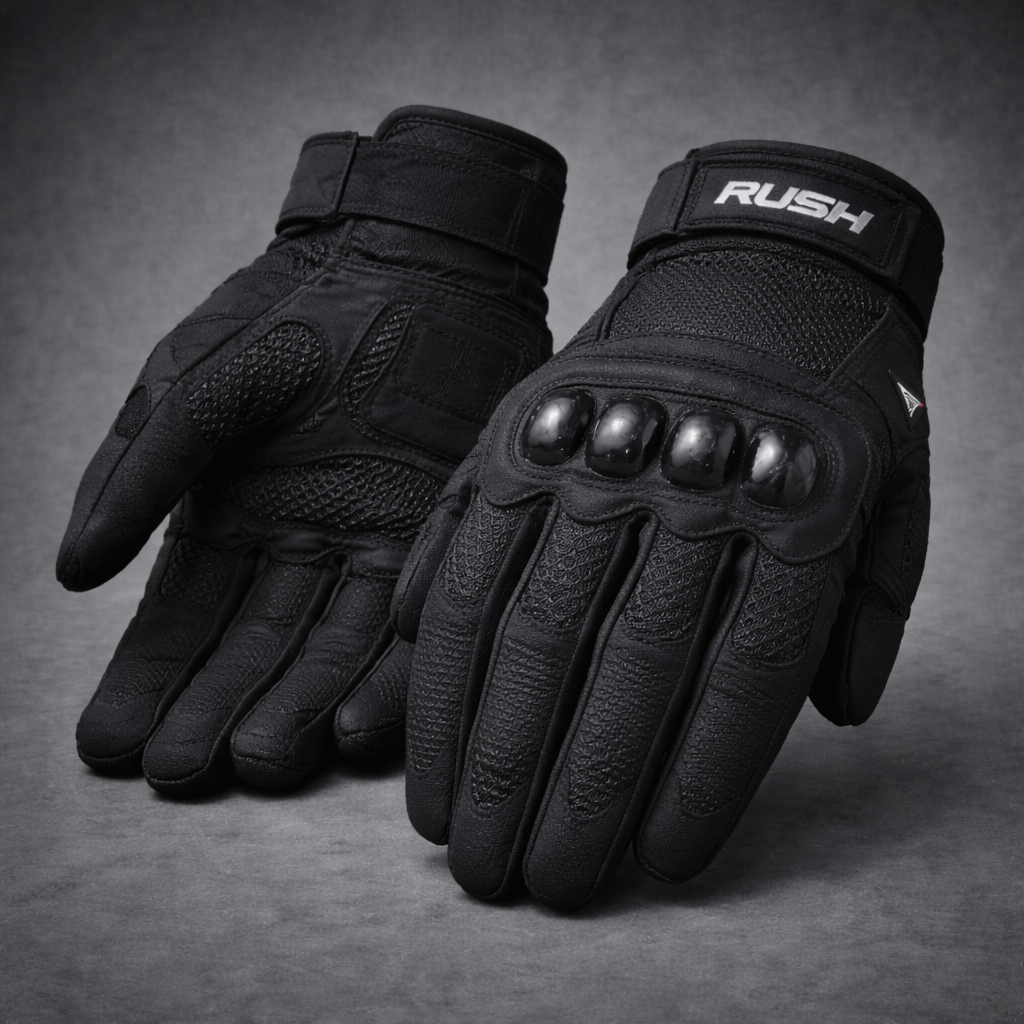 streetguard textile moto gloves