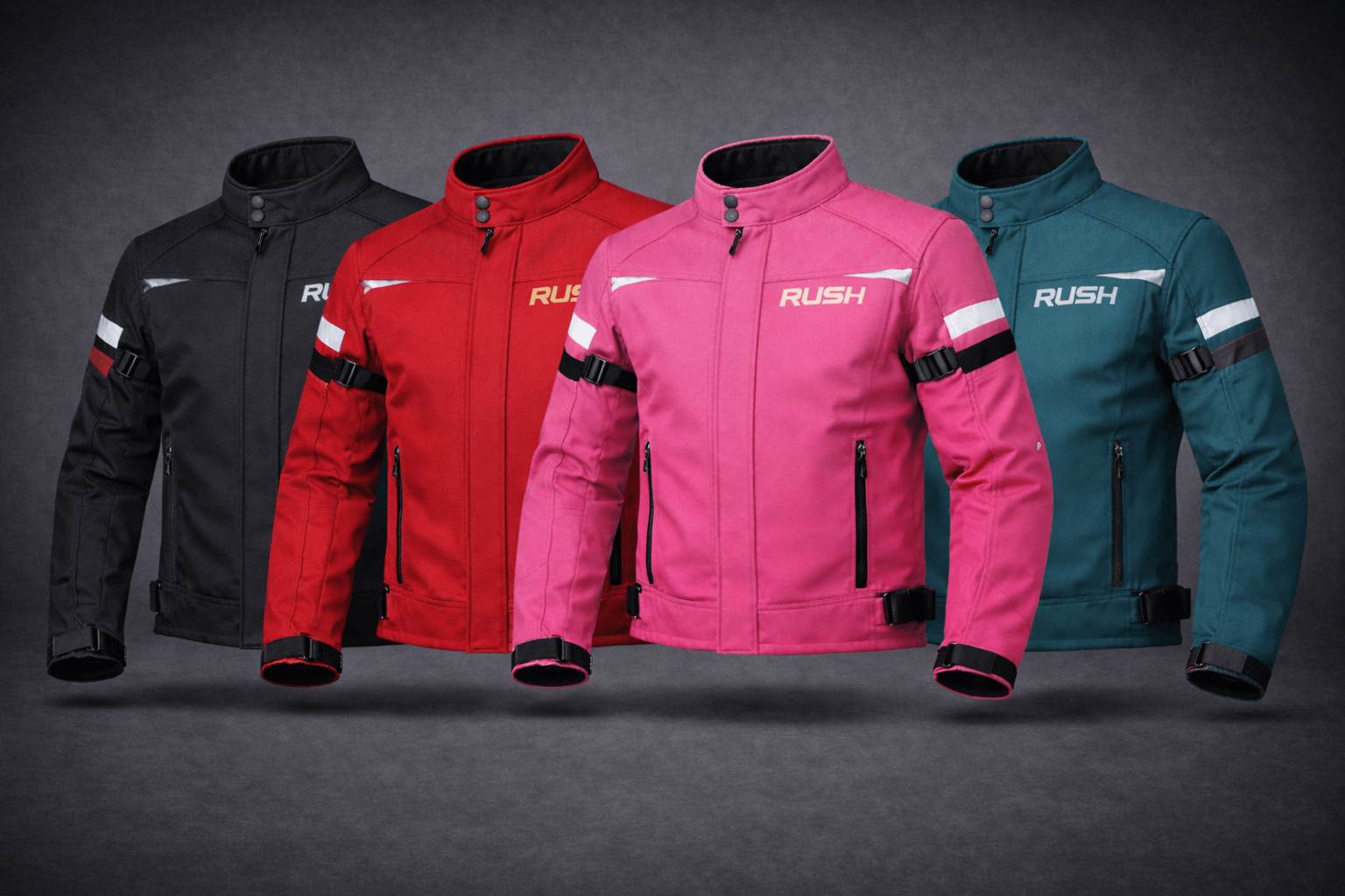 swiftride textile short jacket vibrant multi