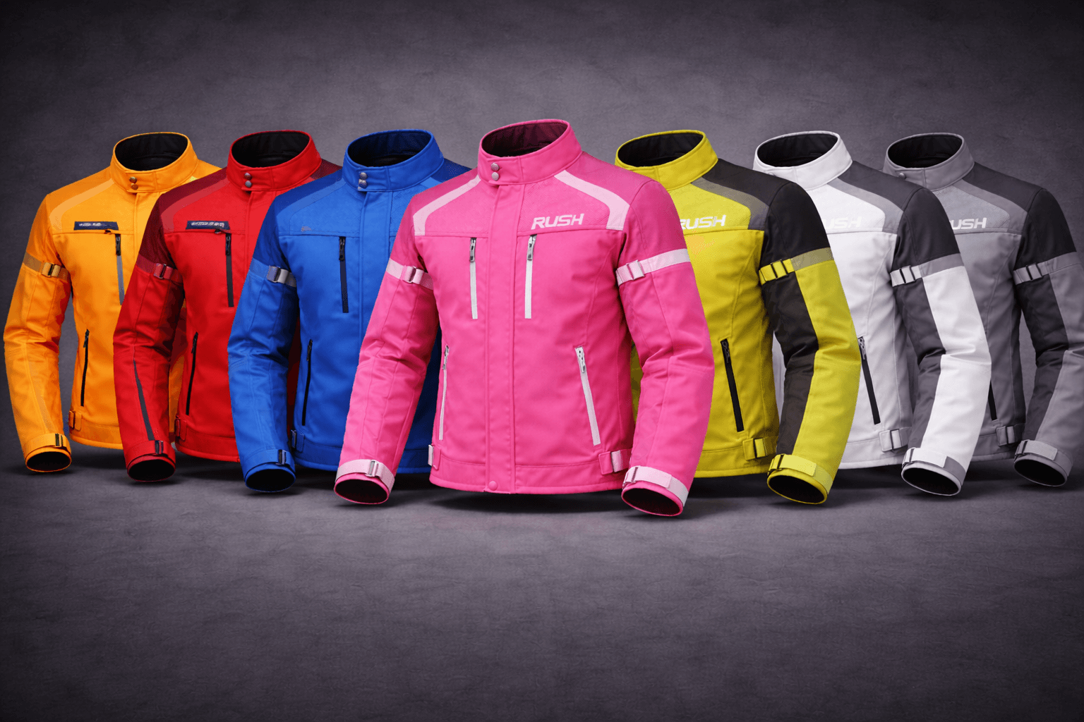 urbanrush textile short jacket multi colors