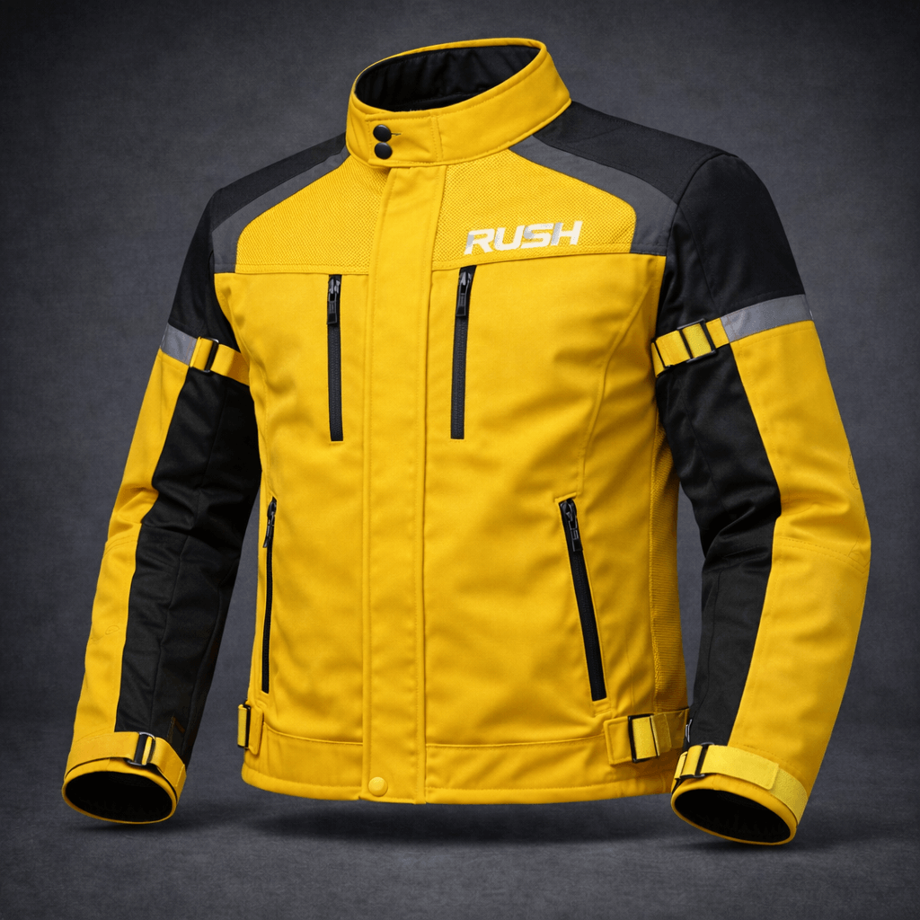 urbanrush textile short jacket yellowish