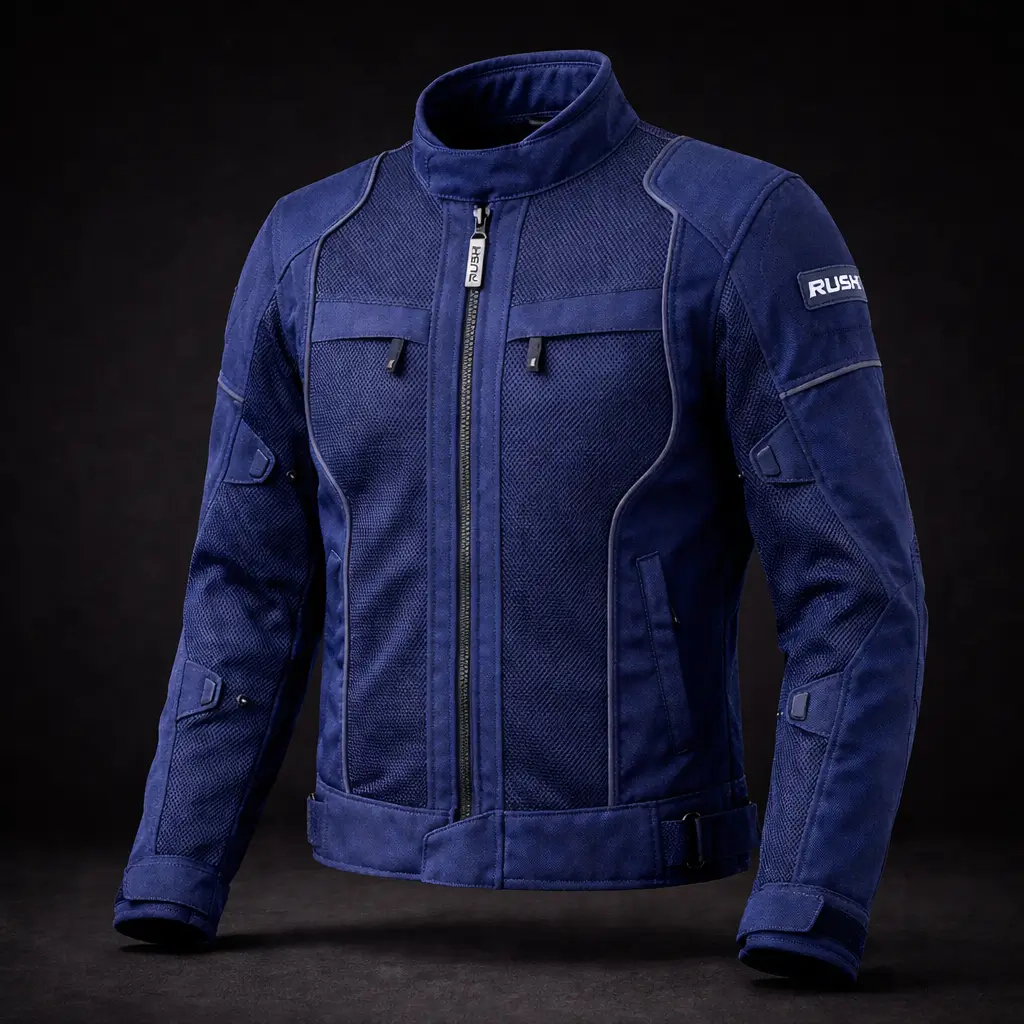 adrian mercer textile summer motorcycle jacket