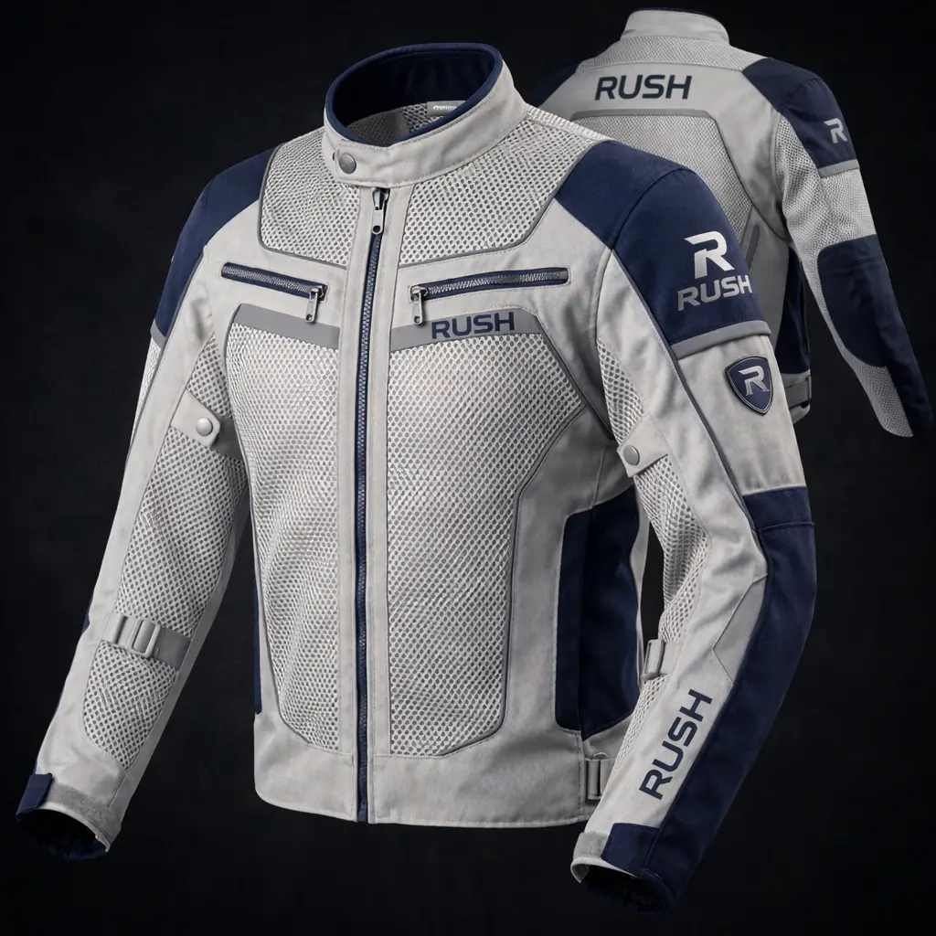 maxwell drayton textile summer motorcycle jacket