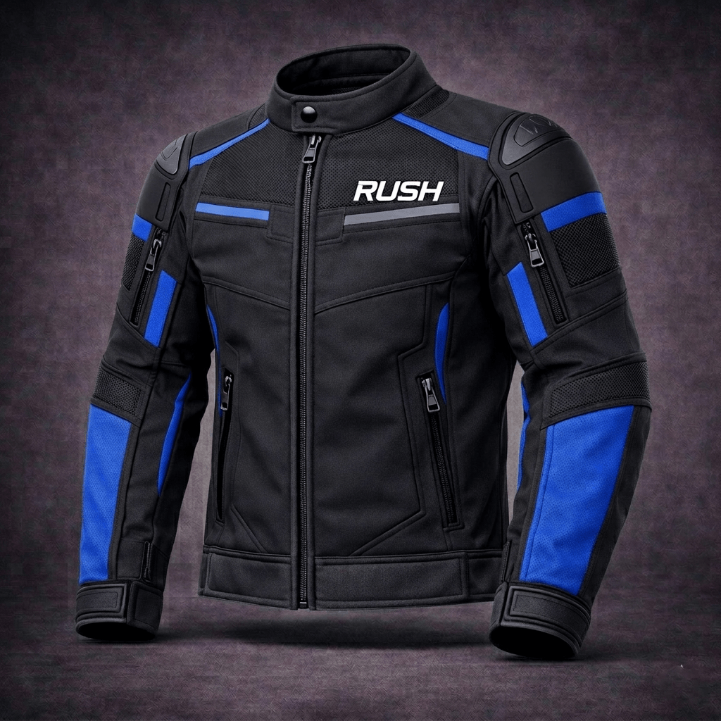 drakon performance riding blue jacket