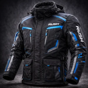 icecore windproof textile winter motorcycle jacket for men
