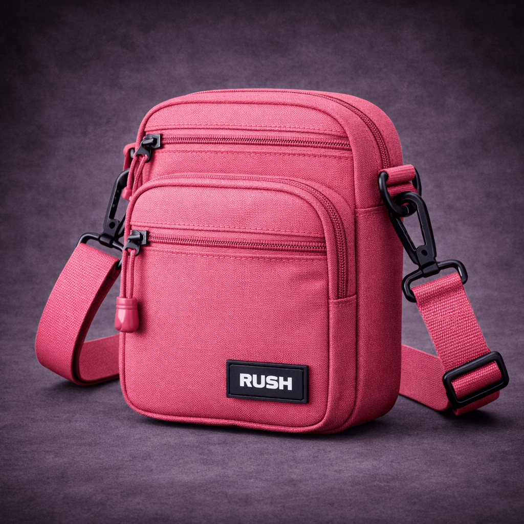 rush crossbody pinkbag