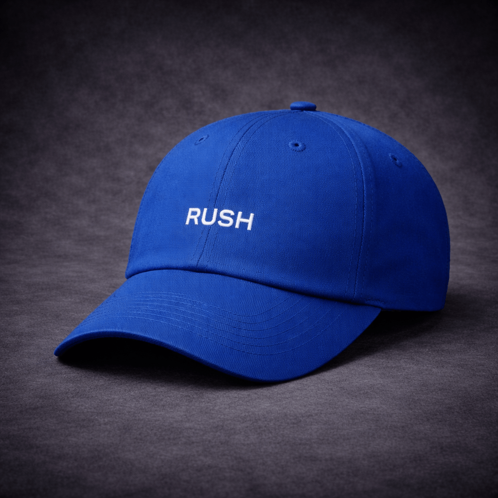rush streetwear blue cap