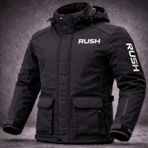 snowrider touring textile winter motorcycle jacket for men