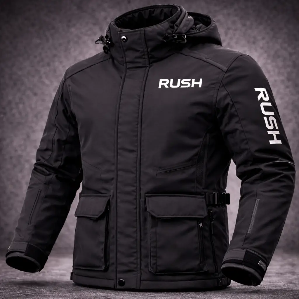 snowrider touring textile winter motorcycle jacket for men