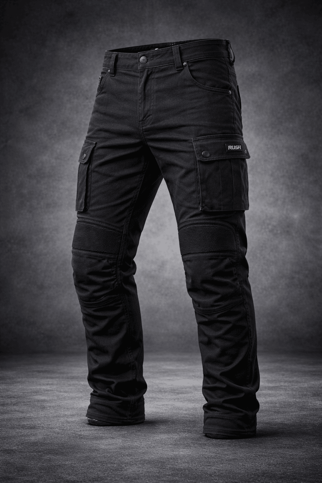velocity street cargo black pant