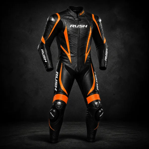 Leather Motorcycle Racing Suit – ApexPro Premium Race Suit