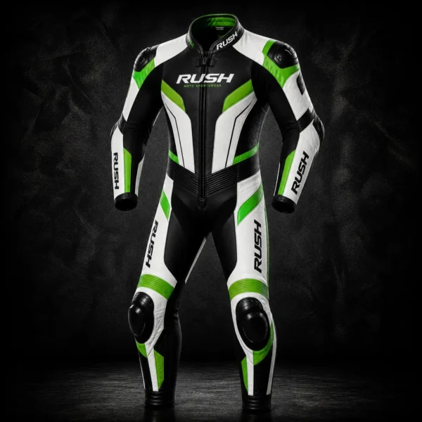 TrackPro Leather Motorcycle Racing Suit