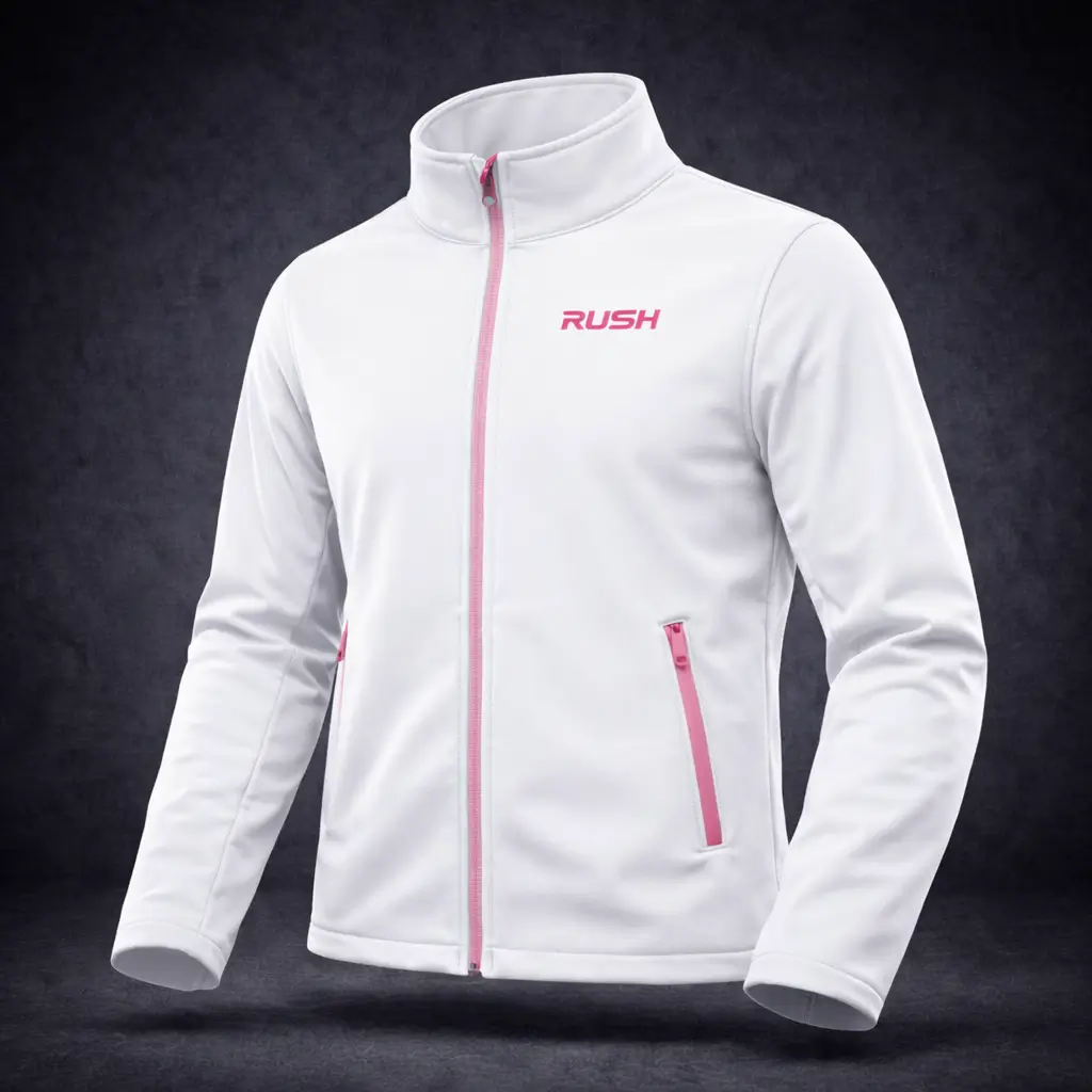 urbanflex softshell motorcycle jacket white rush